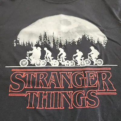 Buy Netflix Stranger Things Graphic T-Shirt Youth Size Small  16W X 24L • 6.29£
