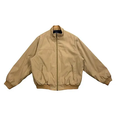Buy Gant USA The Lumber Jacket | Vintage High End Designer Tan Camel Quilted Zip VTG • 45£