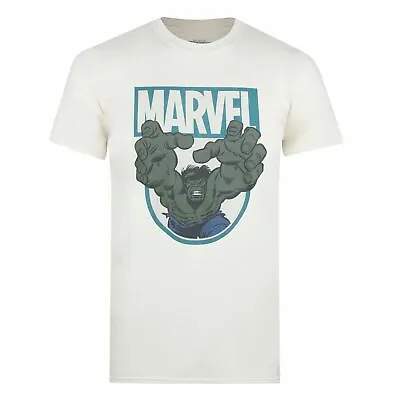Buy Official Marvel Mens Hulk Force T-shirt Natural S - XXL • 13.99£