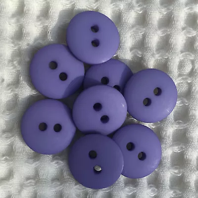 Buy PACK OF 8 BEAUTIFUL MATTE SMARTIE BUTTONS – 30 COLOURS 11,13,14,16,18,20,22,25mm • 1.95£
