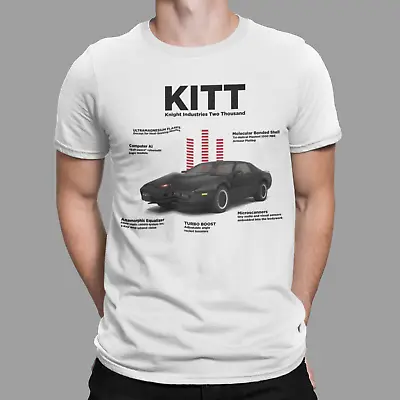 Buy Knightrider T-shirt KITT 1982 Pontiac Knight Industries TV Movie Retro 80s  • 6.99£