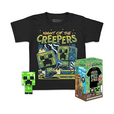 Buy Funko Pocket Pop! & Tee: Minecraft - Blue Creeper - L • 57.07£