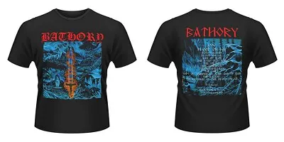 Buy Bathory - Blood On Ice (Front & Back Print) (NEW LARGE MENS T-SHIRT) • 17.20£