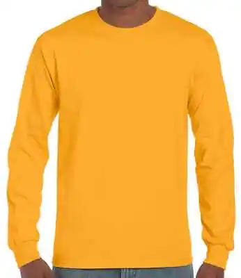 Buy Gildan Ultra Cotton� Long Sleeve Tee T-Shirt S-5XL • 13.99£