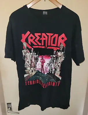Buy Kreator T Shirt Terrible Certainty Sizev XL Thrash Metal German Rock • 14.99£