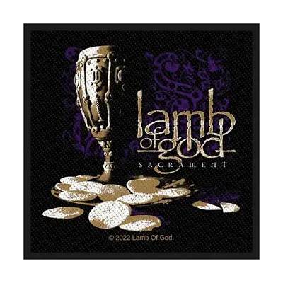Buy Lamb Of God Sacrament Patch Official Metal Band Merch • 5.57£