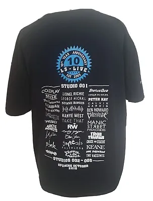 Buy Concert T Shirt LS LIVE 2005 George Michael Genesis Elton John Production Park • 19.95£