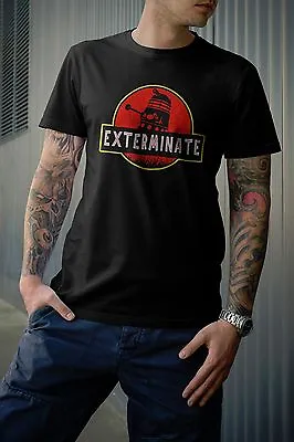 Buy Dr Who & Jurassic Park Inspired Tshirt Darlek Exterminate • 12.99£