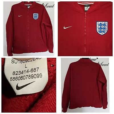 Buy England Football Training Jacket Size Large • 14.99£