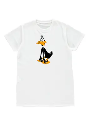 Buy Funny Daffy Duck Cartoon Tv Movie Looney Tunes Mens Womens Unisex T-shirt Gift L • 11.99£