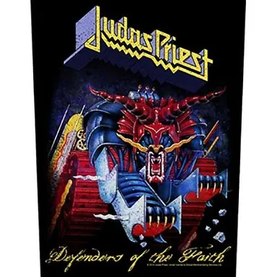 Buy JUDAS PRIEST BACK PATCH : DEFENDERS OF THE FAITH : Album Official Licenced Merch • 8.95£