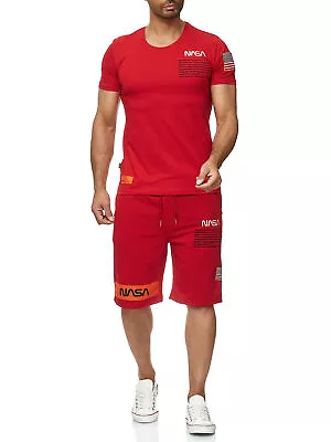 Buy Redbridge Men's & Shorts Jogging Suit Shorts Sweat Pants Nasa Logo • 56.24£