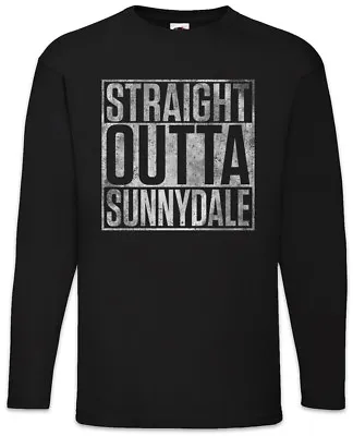 Buy Straight Outta Sunnydale Men Long Sleeve T-Shirt Buffy The Fun Vampire Xander • 27.59£