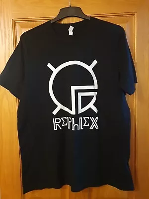 Buy Rephlex Records T Shirt - Warp Aphex Twin Tee Black Size XL 44  Chest • 12£