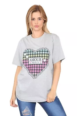 Buy Amour Paris T Shirts For Ladies • 5£