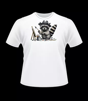 Buy Raccoon Wildlife Animal Racoon Wilderness T Shirt XS S M L XL 2XL 3XL • 12.99£