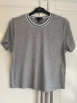 Buy New Look Grey Tshirt Size 12  • 4£