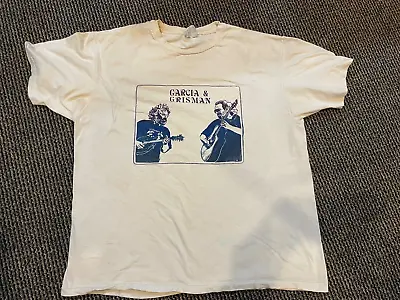 Buy May 7-11 1992 Jerry Garcia Crisman Concert Vintage T-shirt Warfield Theatre • 137.81£