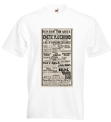 Buy Kinetic Playground T Shirt Grateful Dead Jeff Beck Zeppelin Jethro Tull 1969 • 13.95£