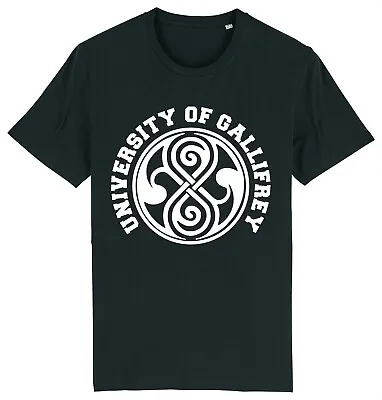 Buy University Of Gallifrey Timelord DR Inspired By Who T-Shirt • 9.95£