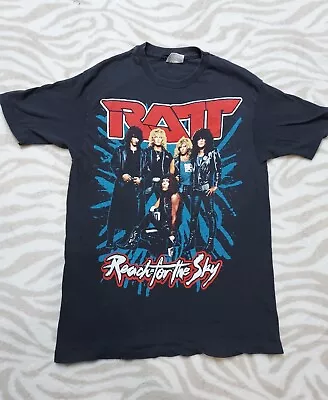 Buy Vintage 1989 Ratt City To City World Concert Tour T-Shirt Large Made In USA  • 141.76£