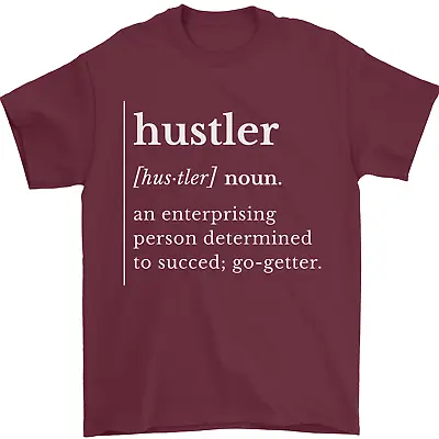 Buy Hustler Definition Hustle Mens T-Shirt 100% Cotton • 10.48£