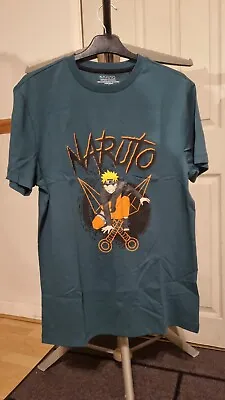 Buy Naruto Green T Shirt NEW WITH TAGS • 20£