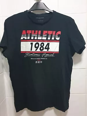 Buy Athletic 1984 Black T-Shirt Men T Shirt Tee Top Mens Primark Large 42  • 4.99£