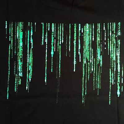 Buy UNIQLO UT Sci-Fi Movie The Matrix Neo Keanu Reeves Digital Rain T-Shirt M NWT • 24.90£
