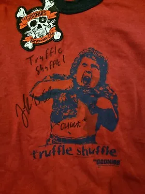 Buy The Goonies Signed T-shirt  Chunk Jeff Cohen • 79.99£