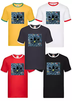 Buy Stone Roses Adored Album T Shirt Ringer Style Mens High Quality Print • 12.99£