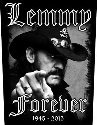 Buy Motorhead Lemmy Forever Back Patch Official Rock Band Merch  • 12.64£