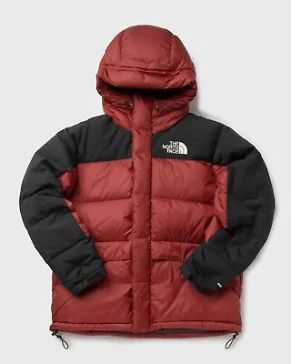 Buy The North Face Mens Himalayan Down Puffer Parka Jacket / Red Black / RRP £360 • 237£