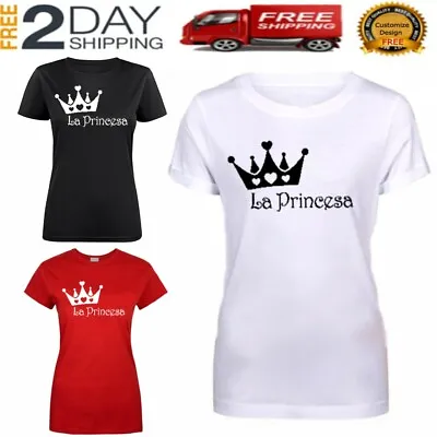 Buy King And Queen T-shirt Of Couple New Clothes Woman And Man Personalized 158 • 17.04£