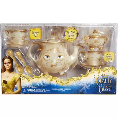 Buy Disney Princess Beauty And The Beast Enchanted Objects Tea Set Play Toy • 14.99£