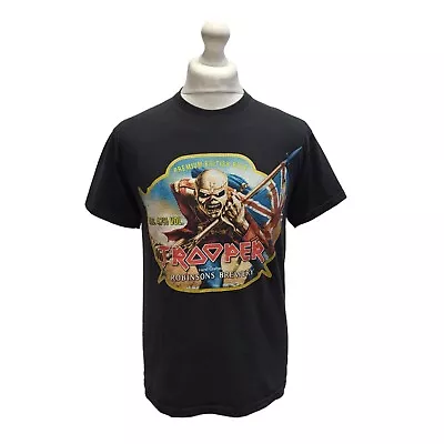 Buy Vintage Band Tour T-Shirt Iron Maiden Trooper Beer Rock Mens UK M • 39.99£