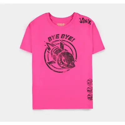 Buy Difuzed League Of Legends Jinx Women's Short Sleeved T-Shirt • 28.52£
