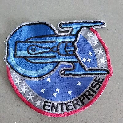 Buy Star Trek Starship Enterprise TV Series Large 9  Jacket Patch Embroidered  • 21.36£