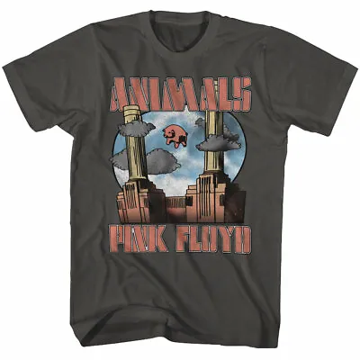 Buy Pink Floyd Animals Men's T Shirt Psychedelic Music Merch • 41.68£