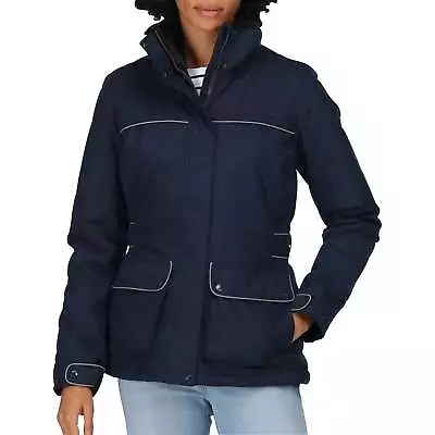 Buy Regatta Womens Linnette Jacket Insulated Waterproof Outdoor Pockets - Blue • 18.95£