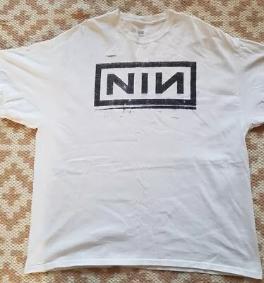 Buy Nine Inch Nails T Shirt 2xl Eden Project Show 2022 Tour Industrial Goth Reznor  • 23£