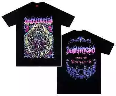 Buy T-Shirt Female Idol Babymetal Apocrypha-S Commemorative Black L Size • 238.81£