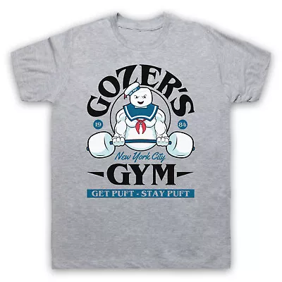 Buy Ghost Parody Marshmallow Man Unofficial Gym Busters Mens & Womens T-shirt • 17.99£