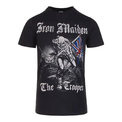 Buy Official Iron Maiden Sketch Trooper T Shirt (Black) • 19.99£