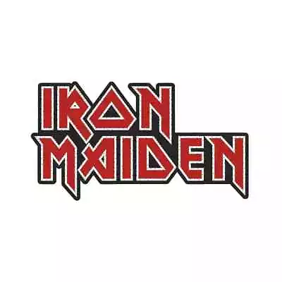 Buy IRON MAIDEN Logo Cut Out 2022 WOVEN SEW ON PATCH Official Merch SHAPED Sealed • 3.99£