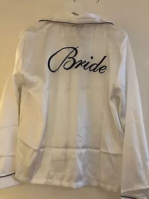Buy Bride Satin Pyjamas. Size 12.  • 10£