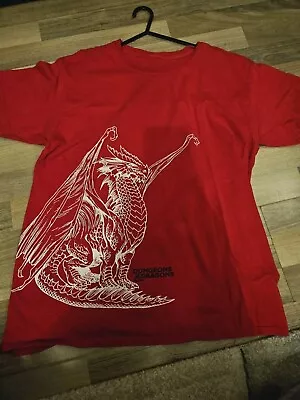 Buy Dungeons & Dragons T-Shirt Men's M Red Loot Gaming Wizards Of The Coast D&D • 10£