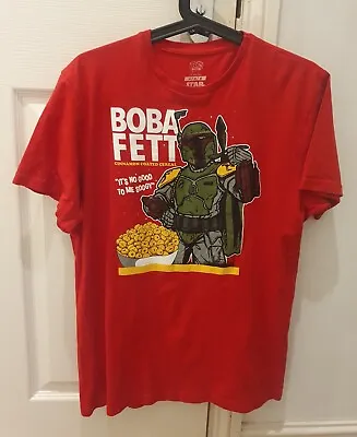 Buy Funko Pop Boba Fett Star Wars T Shirt Medium Mens Cinniamon Cereal Ltd Edition • 6.49£