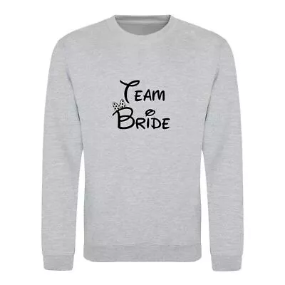 Buy Sweatshirt Team Bride Hen Do Marriage Wedding Gift Printed Unisex Sweater Jumper • 23.99£