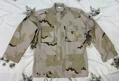 Buy Army Pattern BDU Battle Dress Uniform Coat 3 Colour Desert Camo Unused JU • 12.99£